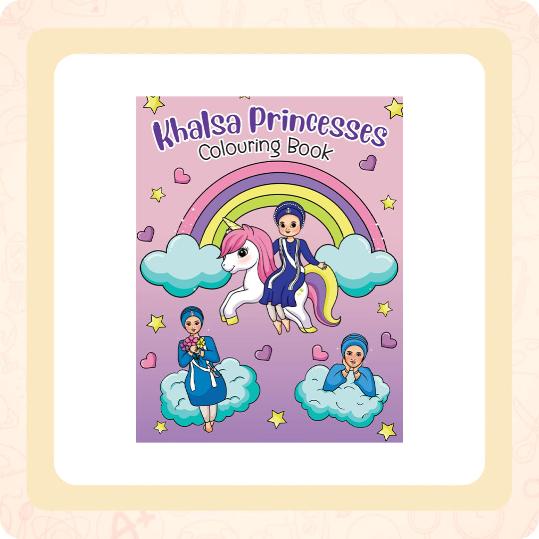 Khalsa Princesses Colouring Book - Paperback