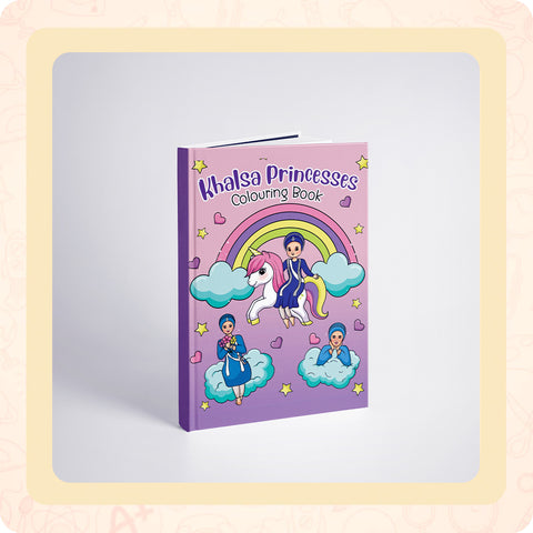 Khalsa Princesses Colouring Book - Paperback